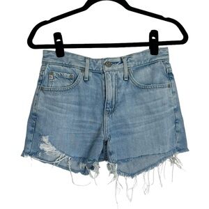 AG Adriano Goldschmied Shorts Hailey Cut Off Distressed
